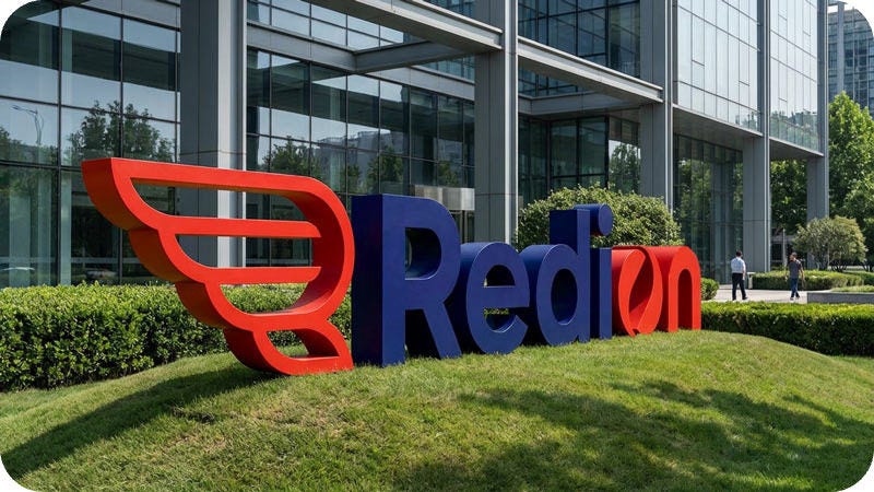 Redion travel insurance logo sign