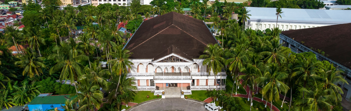 aerial shot of Tacloban
