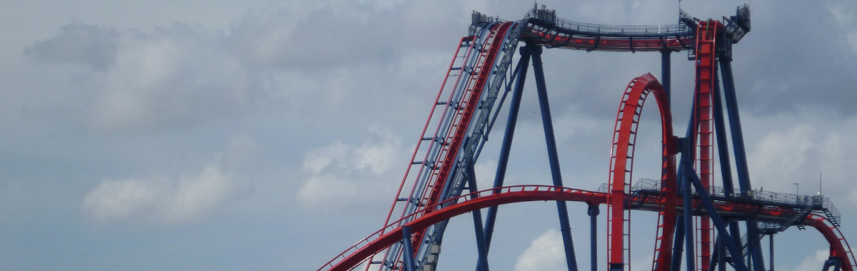 roller coaster in busch gardens
