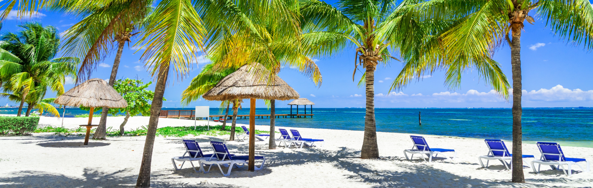 Caribbean beach resort