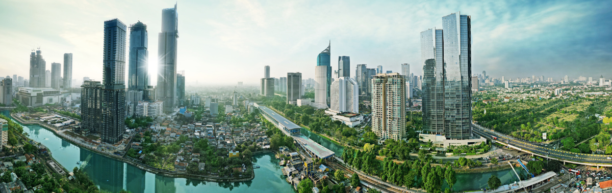 Jakarta City Skyline
