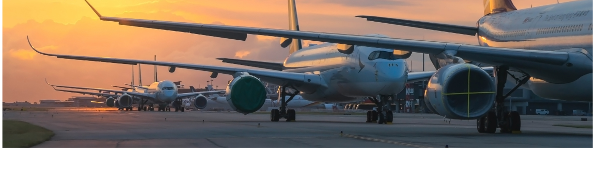 planes backed up in the line