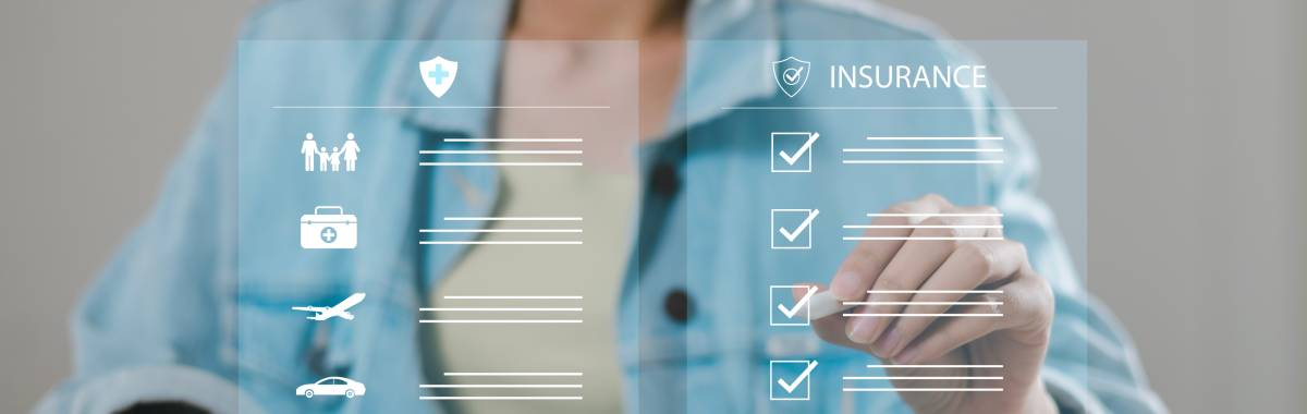 traveler clicking a checklist off 