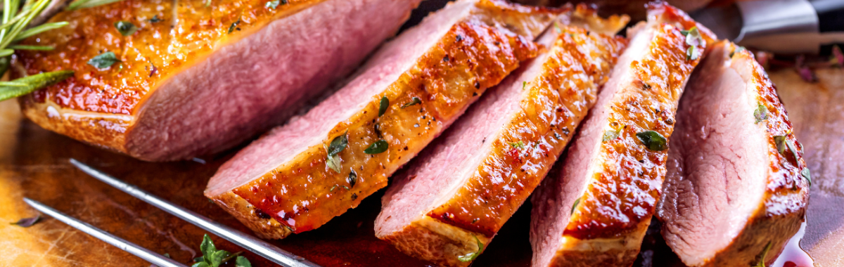 roasted duck