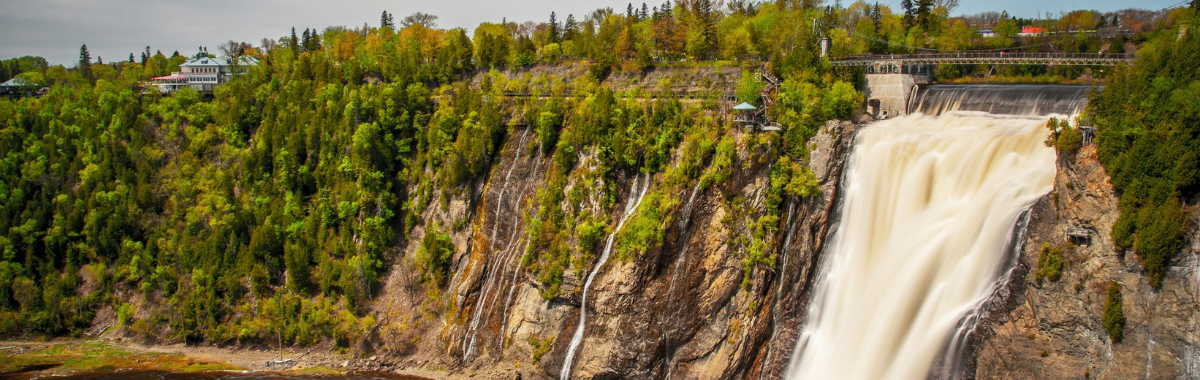 Waterfall in Quebec