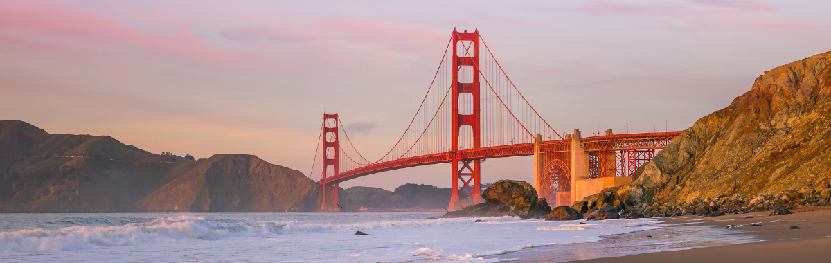 Golden Gate Bridge in California