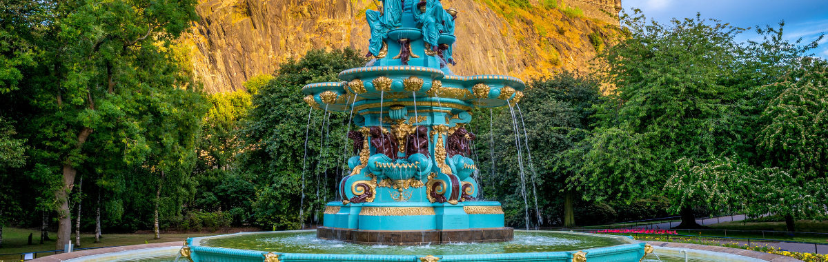 fountain in glasgow