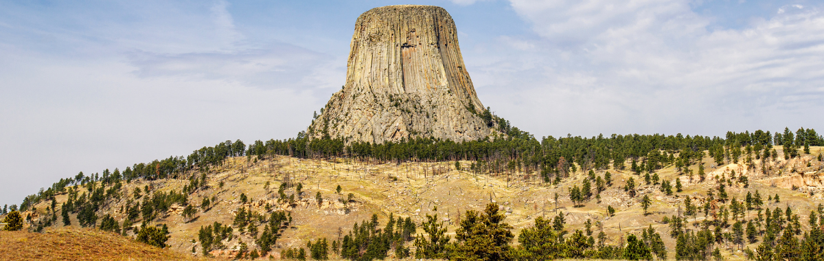 Devils Tower Rock formation