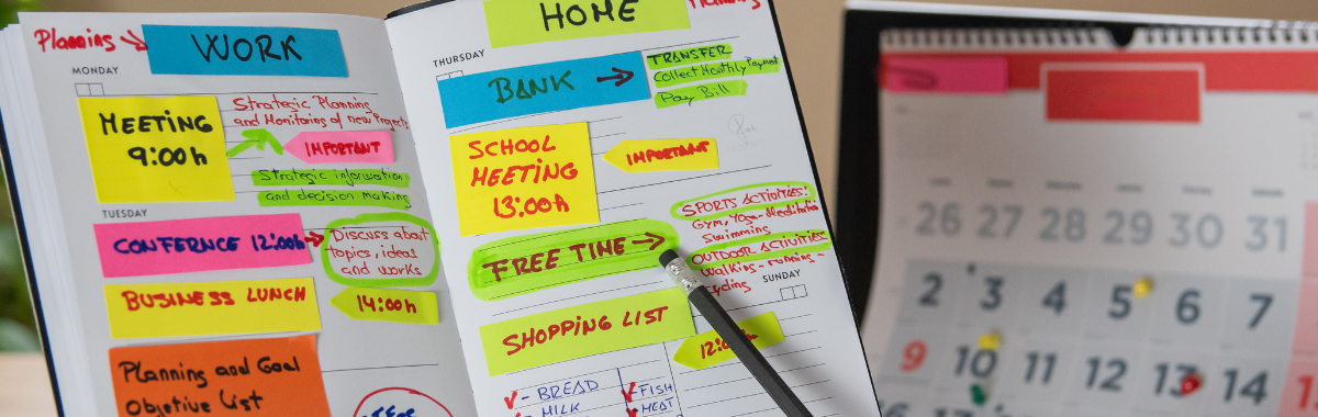 planners and agendas