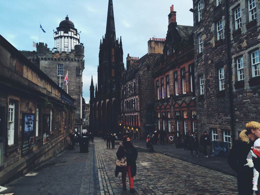 street in scotland 