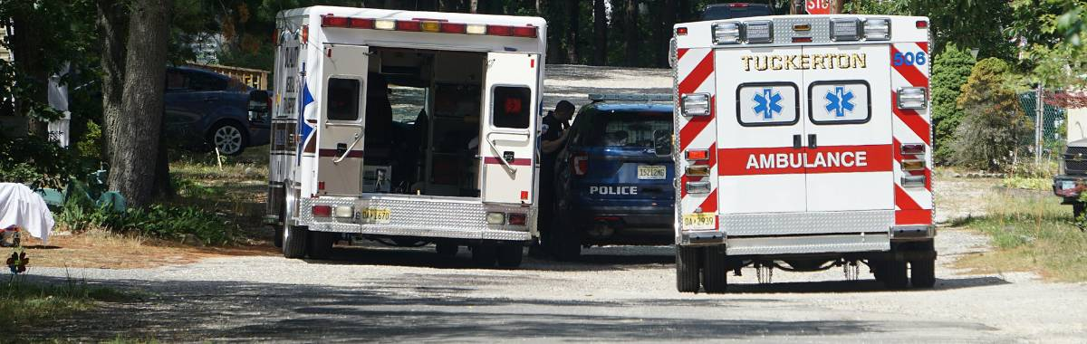 first responders on the scene