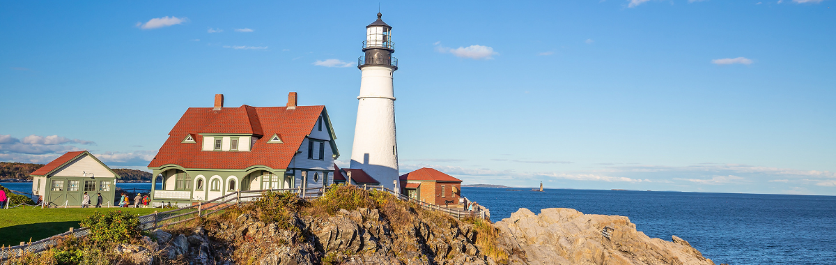 light house in Acadia National Park