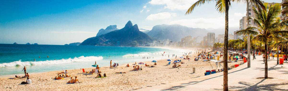 brazilian beach during sunny day