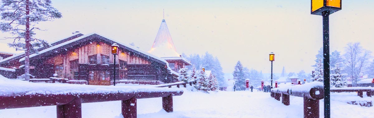 cabin covered in snow