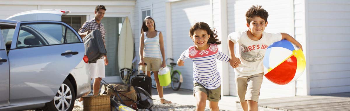 family beach vacation