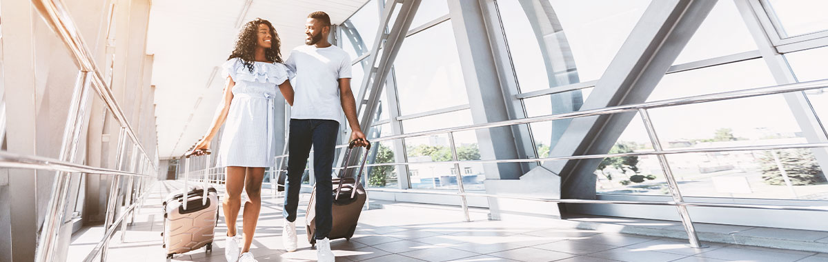 couple taking a short trip