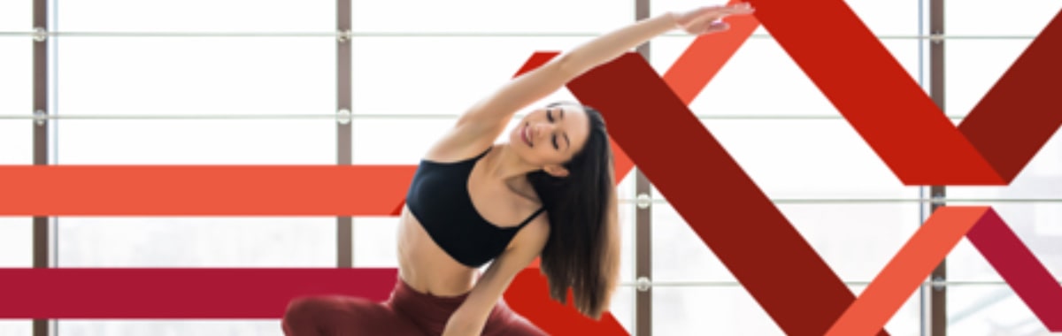 person doing yoga exercise