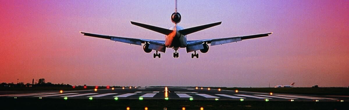 airplane landing