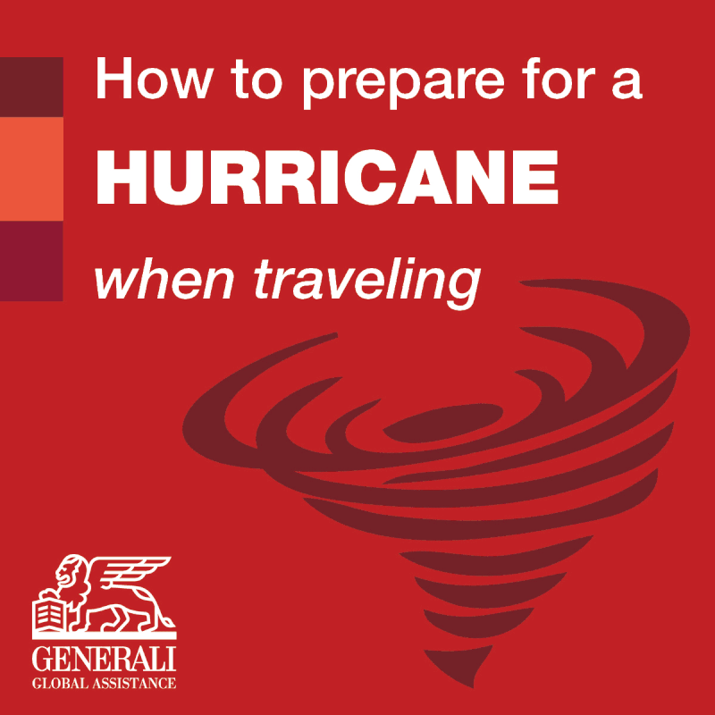 How to prepare for a hurricane when traveling